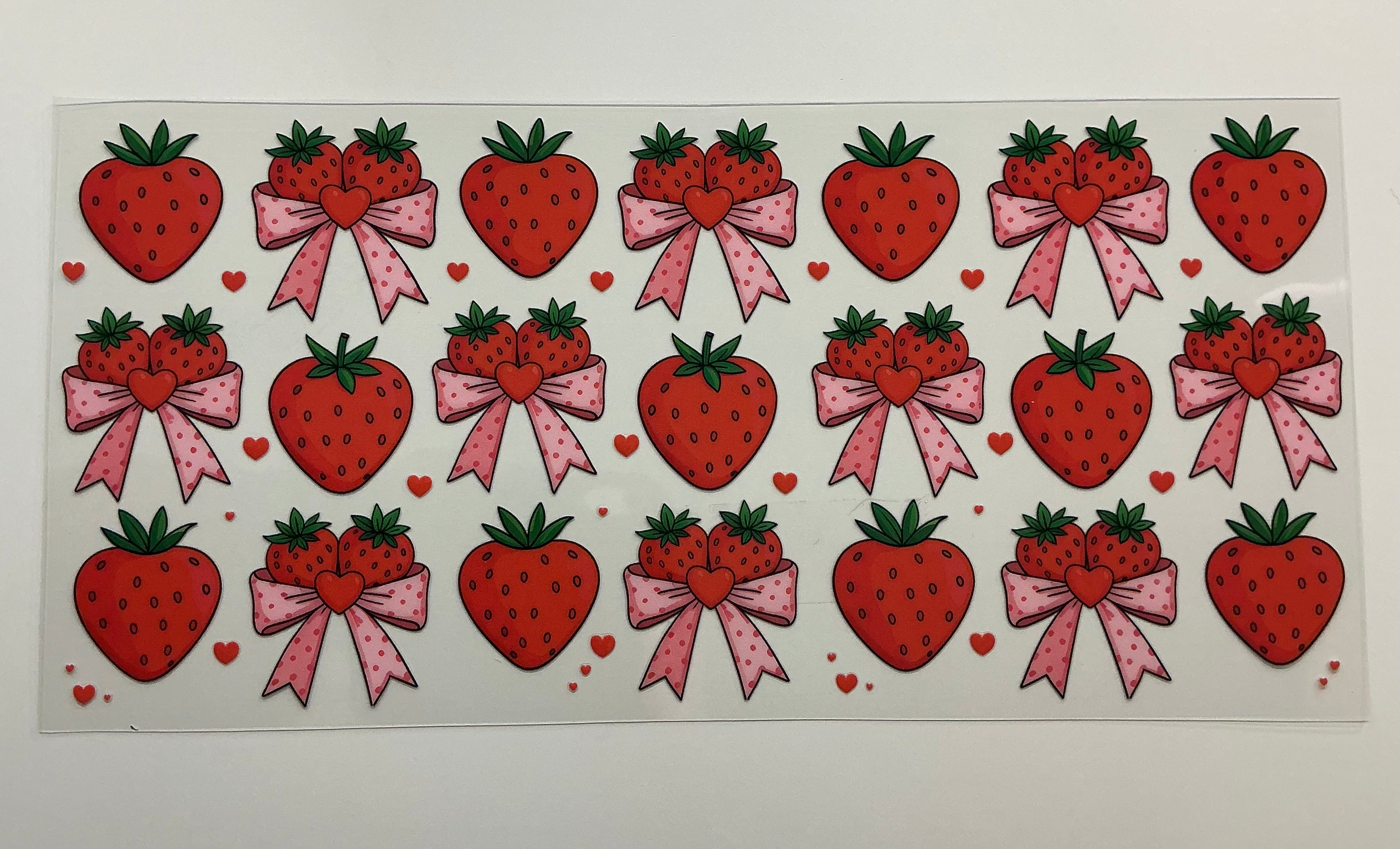 Strawberries & Bows
