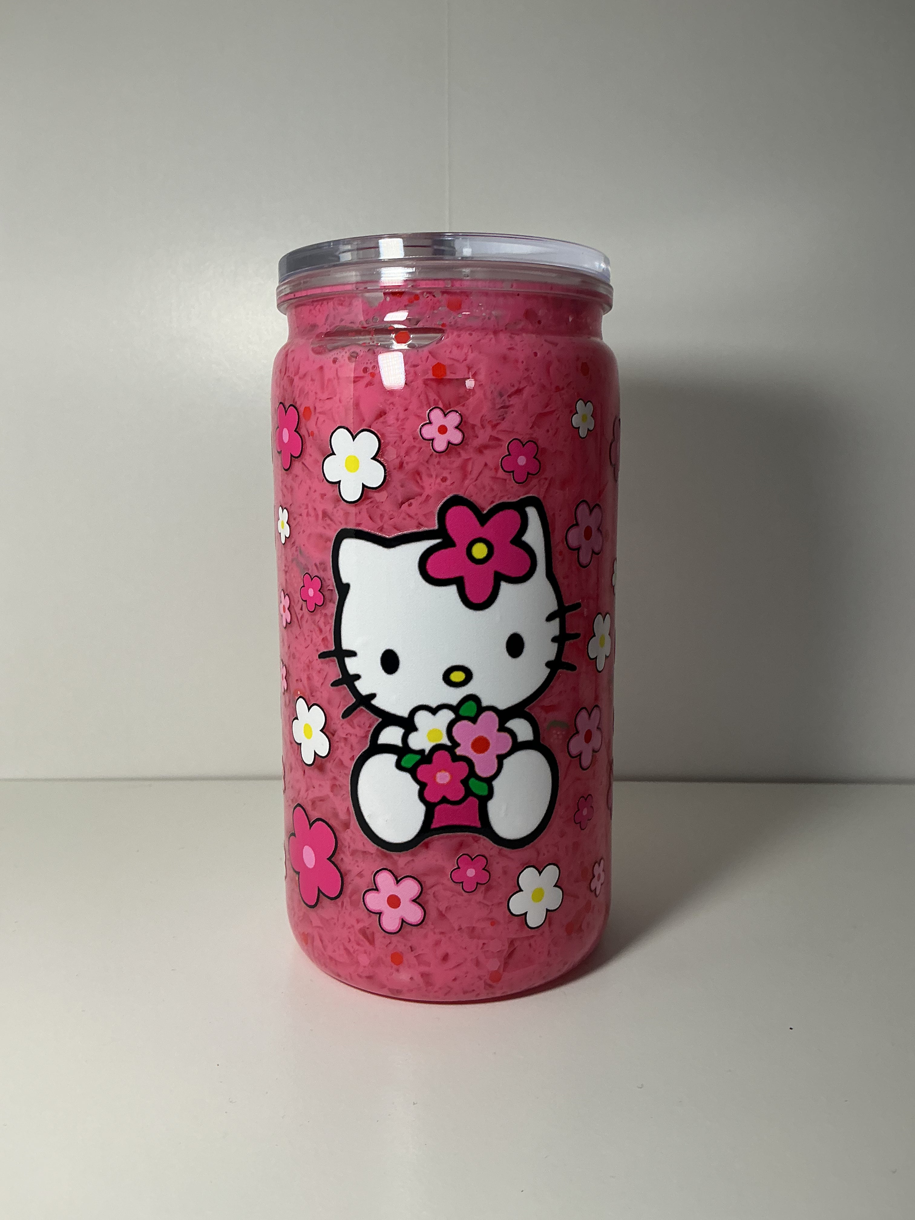 Premade 16oz Hello Kitty Jelly Cup